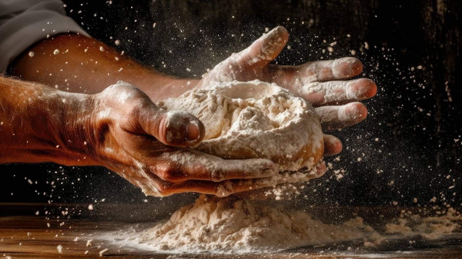 Fabrication d'une pâte à pizza